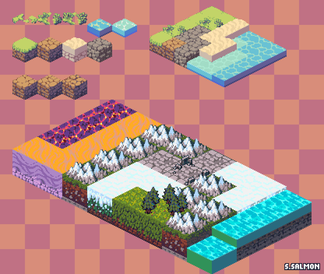 Isometric Tiles | 32x & 48x